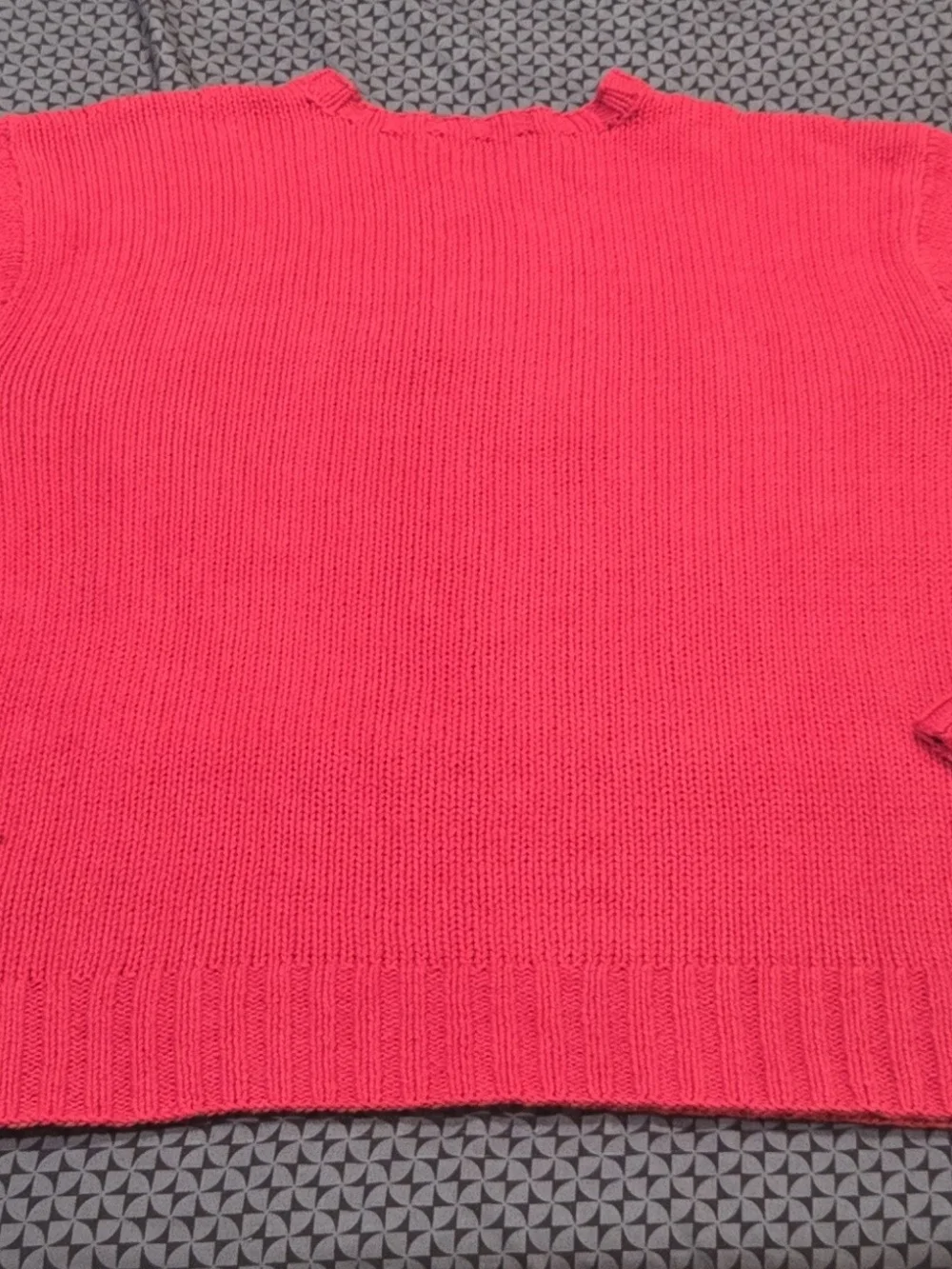 Polo by Ralph Lauren Red Polo Executive Bear Hand Knit Sweater. Like New.